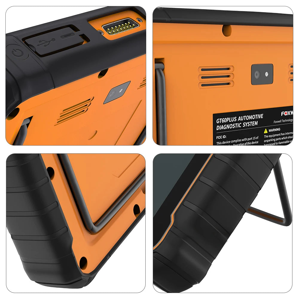 Foxwell GT60 OBD2 Automotive Scanner Full System Active Testing A/F Oil SRS DPF monitor EPB 24 Reset Service Car Diagnostic Tool