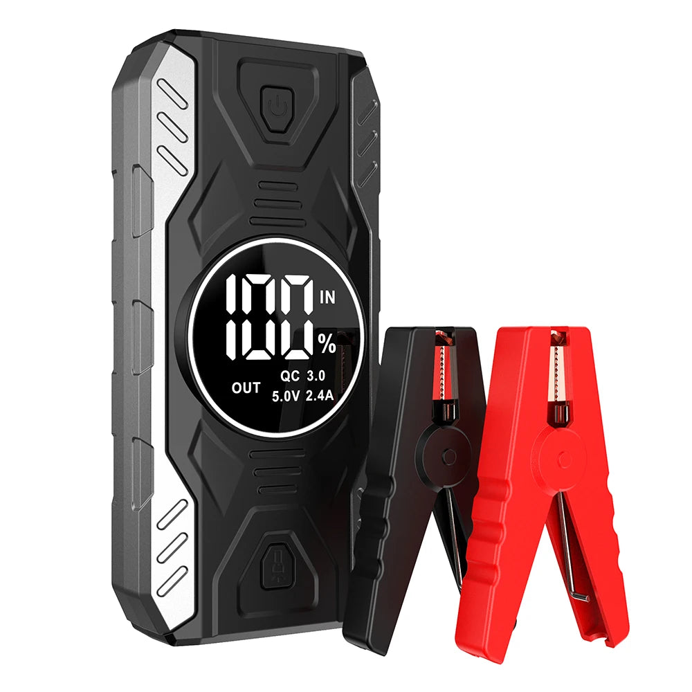 2000A Start Power Bank 39800mAh Jump Starter Car Booster External Battery 12V Starting Device for Petrol Diesel Powerbank