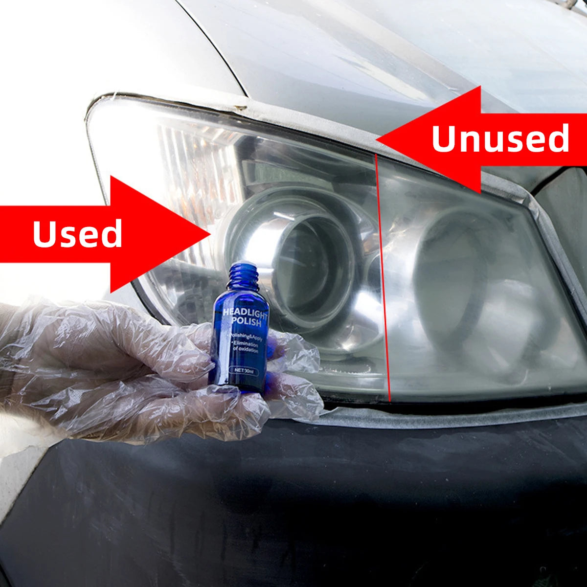 Car Lamp Repair Solves Problems Such as Aging Fading Cracking Dirtiness and Scratches Maintenance Coating Repair Solution