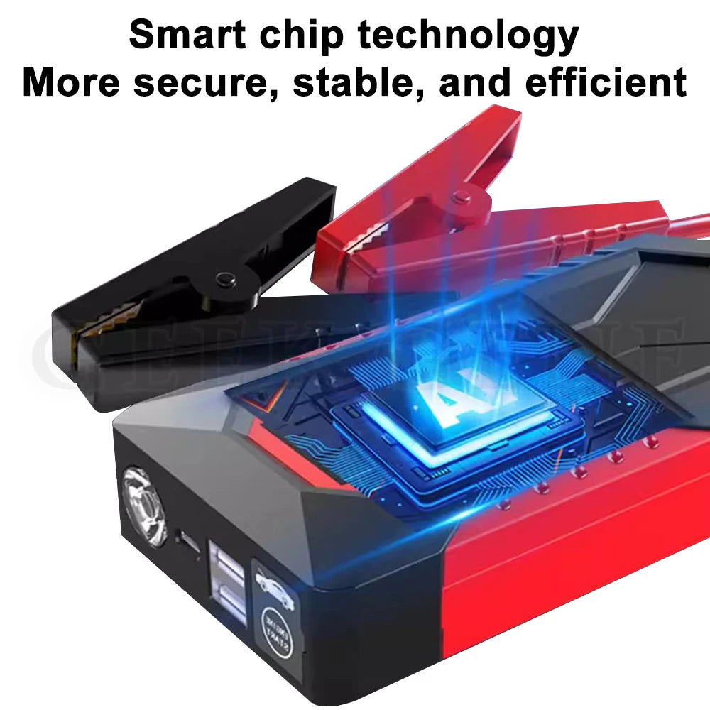 GKFLY 18000mAh Portable Car Jump Starter Power Bank Car Booster Charger 12V 2000A Starting Device Petrol Diesel Car Booster