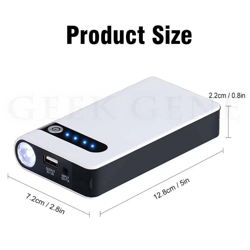 GKFLY Jump Starter Power Bank 800A /1200A Portable Car Battery Starter For 12V Car Emergency Booster Starter Starting Device