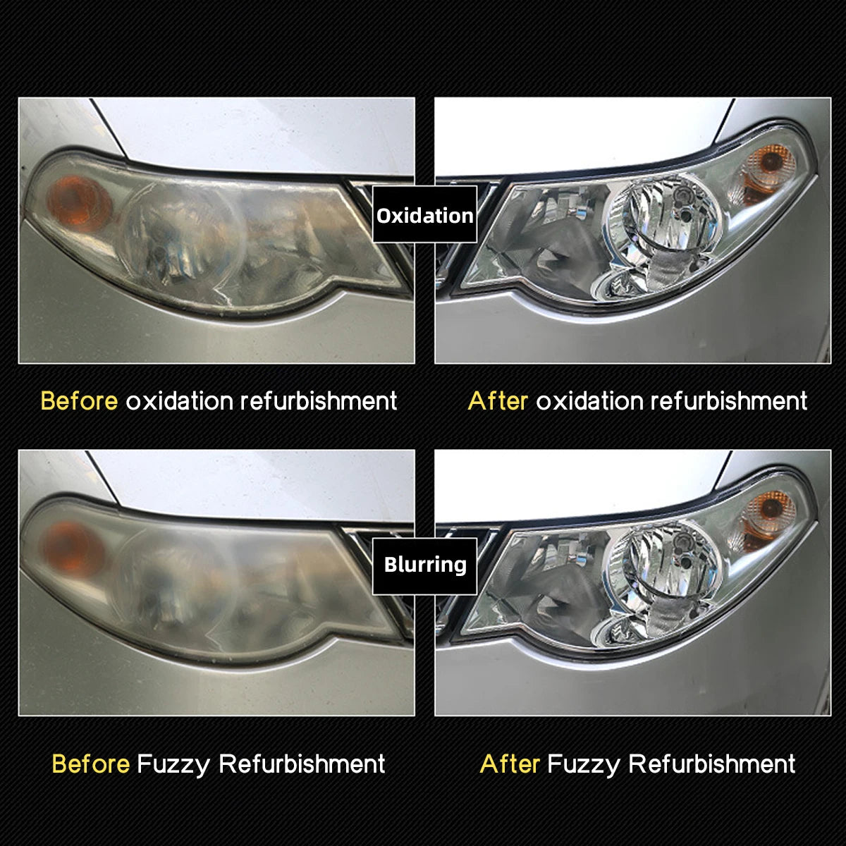 Car Lamp Repair Solves Problems Such as Aging Fading Cracking Dirtiness and Scratches Maintenance Coating Repair Solution