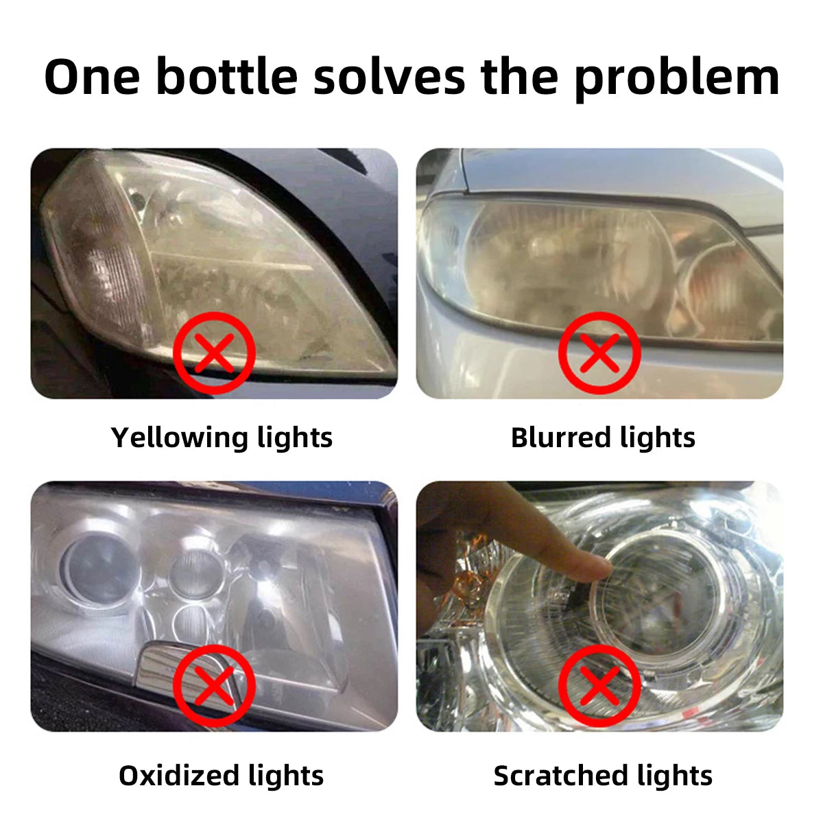 Car Lamp Repair Solves Problems Such as Aging Fading Cracking Dirtiness and Scratches Maintenance Coating Repair Solution