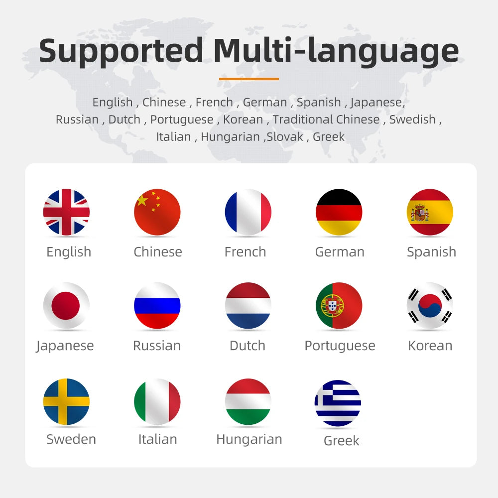 Foxwell GT60 OBD2 Automotive Scanner Full System Active Testing A/F Oil SRS DPF monitor EPB 24 Reset Service Car Diagnostic Tool