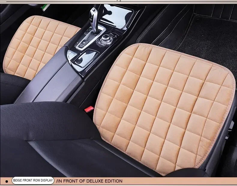 Car Seat Cover Winter Warm Seat Cushion Anti Slip Universal Front Chair Seat Breathable Pad for Vehicle Auto Car Seat Protector