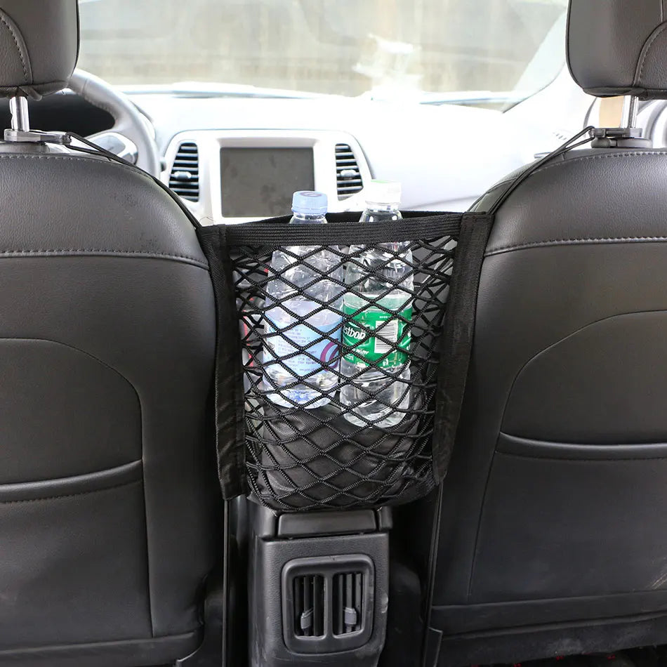 Car Seat Back Elastic Mesh Net for Nissan Qashqai J11 J10 X-Trail Xtrail T32 T31 Juke Tiida Note Leaf Interior Nets Accessories