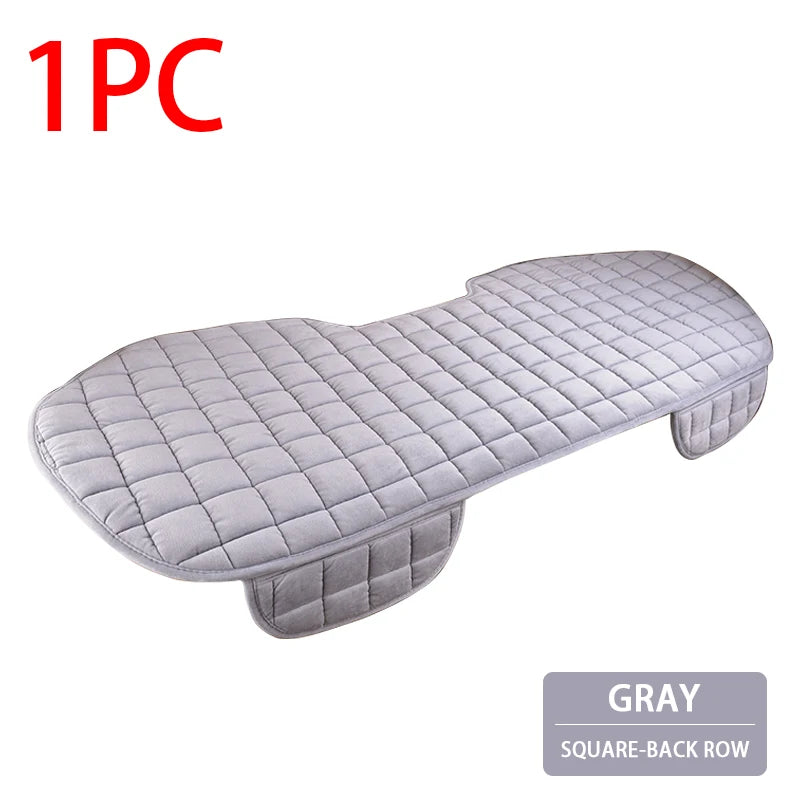 SEAMETAL Soft Car Seat Cover Skin-Friendly Plush Automotive Seat Cushion Anti Slip Auto Seat Protector Universal for Sedan Suv