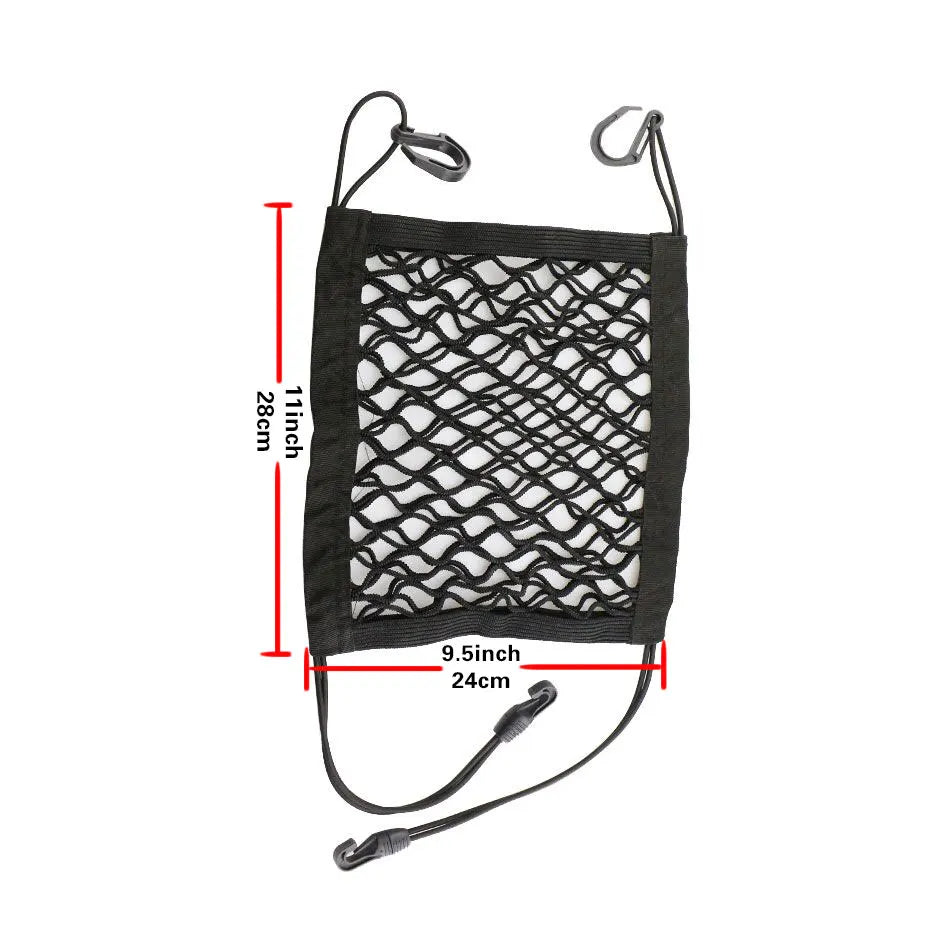 Car Seat Back Elastic Mesh Net for Nissan Qashqai J11 J10 X-Trail Xtrail T32 T31 Juke Tiida Note Leaf Interior Nets Accessories