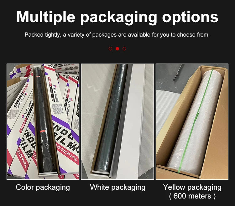 1mX6m Car Window Tint Film Privacy PET Sunshade Stickers IRR99% Nano Ceramic Tint Film Protector UV Sun Glass Windows Cover