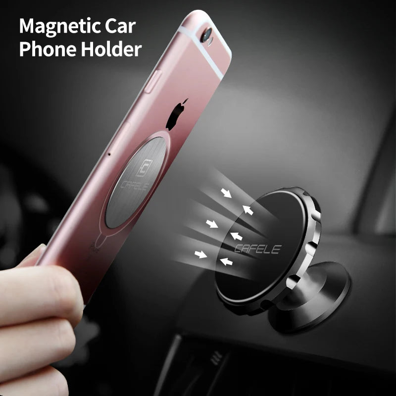 Cafele Magnetic soporte móvil coche Phone Holder in Car Universal GPS Phone Holder крепление для телефона telefoon houder auto