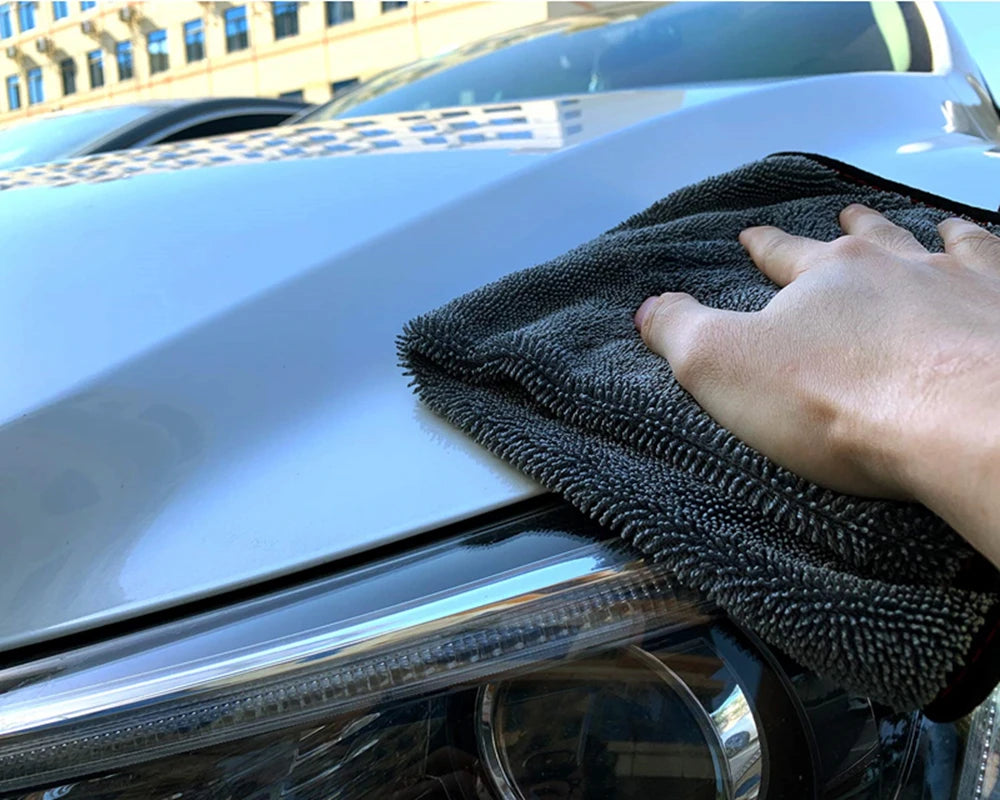 Microfiber Twist car Motorcycle wash towel Professional Car Cleaning Drying Cloth towels for Washing Polishing Waxing Detailing