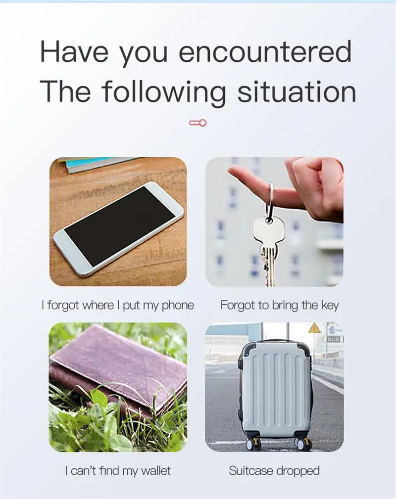 2025 New Hot Mini GPS Tracker, Bluetooth 5.0 Smart Anti-Lost GPS, Car Tracking iOS Android Smart Find Loc