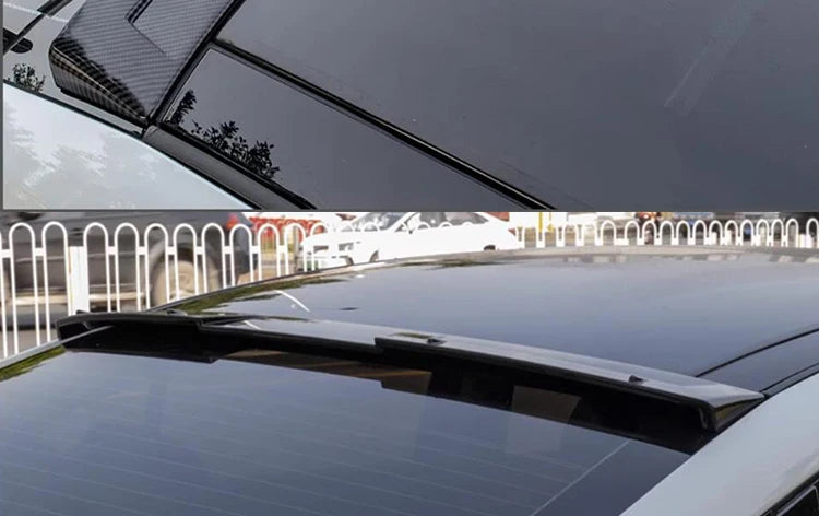 For 2019--2022 Nissan Altima Teana Rear Trunk Spoiler M4 Style Rear Window Roof Spoiler ABS Material Tuning Body Kit Accessories