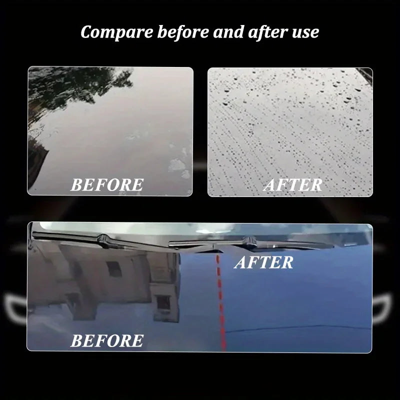 Dark automotive wax - enhanced shine, scratch resistant, repair and protective coating - for all black vehicles