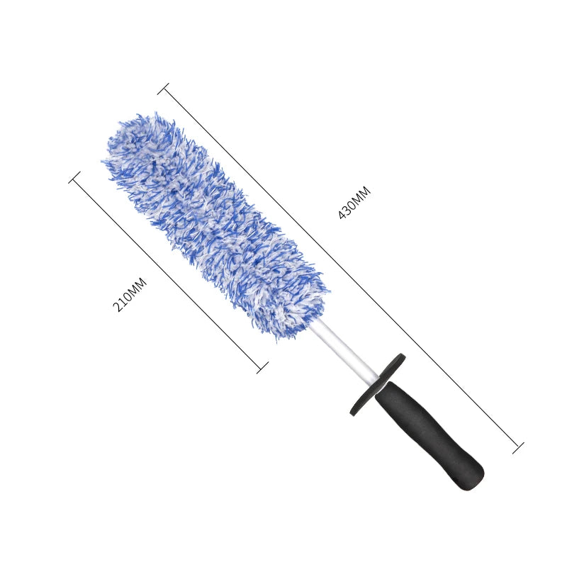 SEAMETAL Car Wash Microfiber Wheels Brush Non-Slip Ultra Soft Car Cleaning Gloves Mitt Car Wheel Spokes Brushes Car Accessories