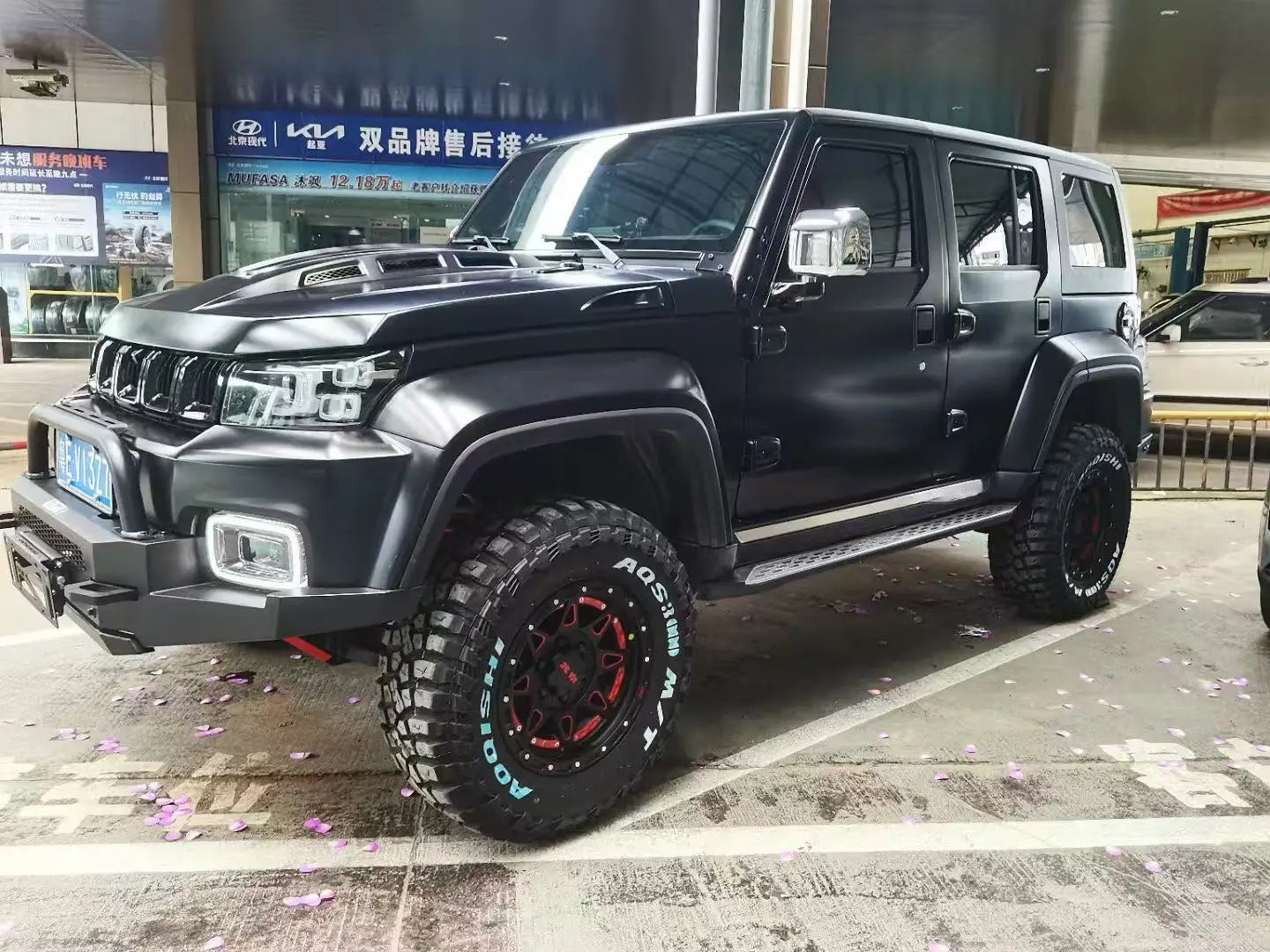 Brand New O Knight MT Off-Road Tires BJ40 285 70R17 Auto Parts with Modifications
