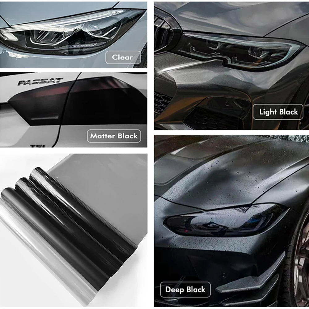 Quality Car Light Headlight Taillight Tint Vinyl Film Headlight Foil Sticker Premium Quality Film on Headlights Car Accessories