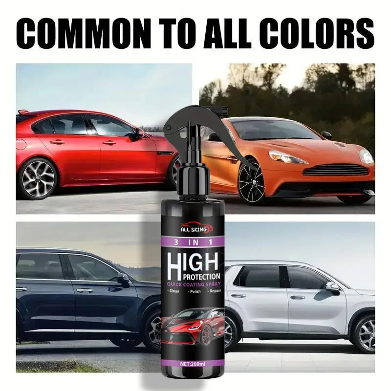 Car Nano Crystal Plating Agent - Car Coating Agentcar Paint Carecrystal Plating Wax Sealerglaze Paint Spray