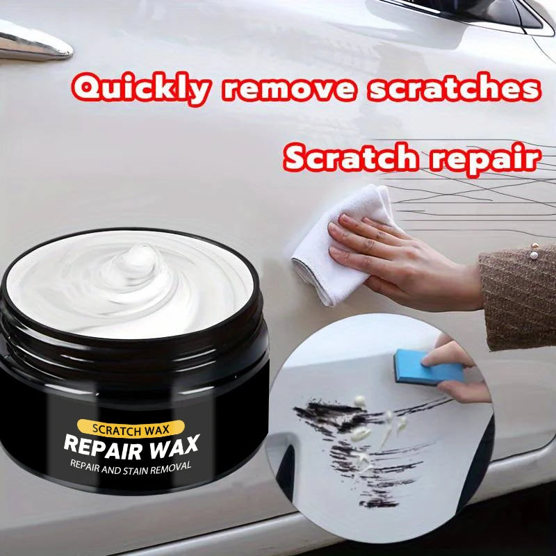 Scratch wax a universal special car paint repair product is a magic tool for removing car scratches  achieving in-depth vehicle