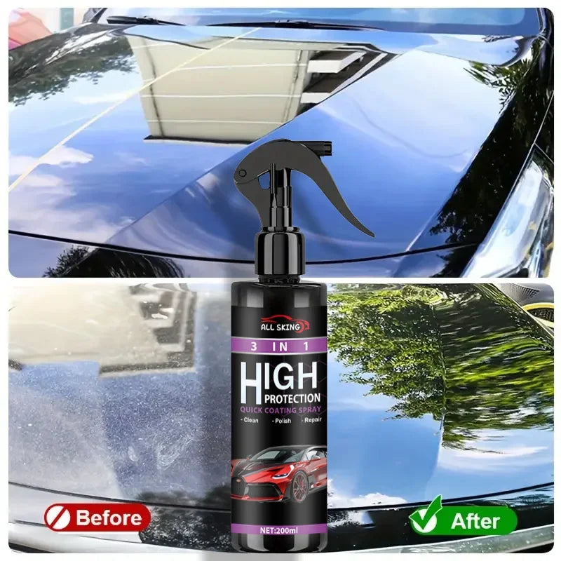 Car Nano Crystal Plating Agent - Car Coating Agentcar Paint Carecrystal Plating Wax Sealerglaze Paint Spray