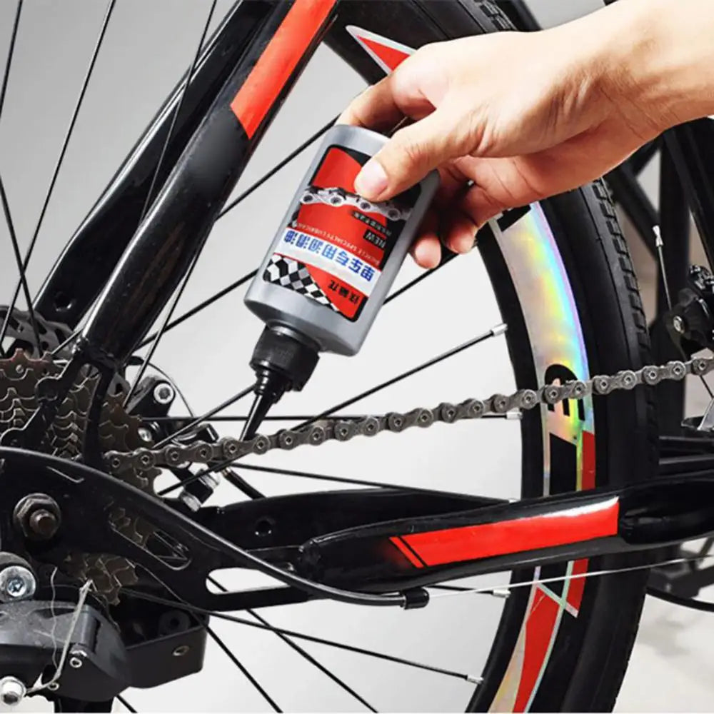 100ml Bicycle Special Oil Lubricant MTB Road Bike Mountain Bike Dry Lube Chain Oil for Fork Flywheel Chain Cycling Accessories