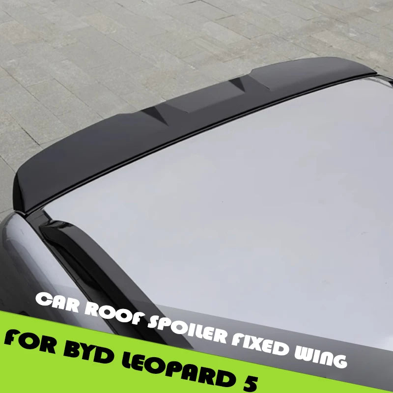 Car Roof Spoiler Fixed Wing Fit for BYD Leopard 5 Modification Auto Roof AC Sports Tail Wing Car Exterior Upgrade Parts