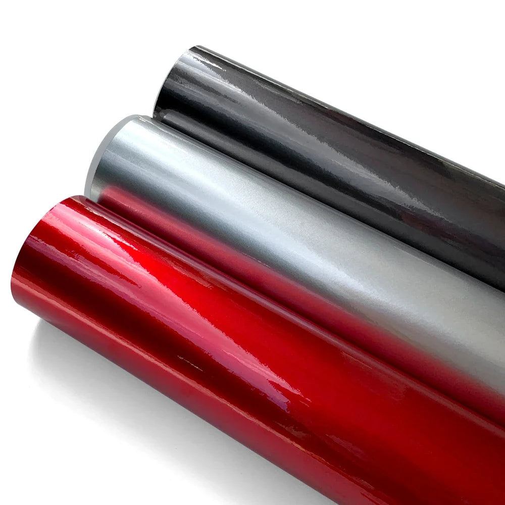 Car Glossy Stickers Self Adhesive Waterproof Vinyl Wrap Film 3color Aurora Body Color Change Film for Motorcycle Car Accessories