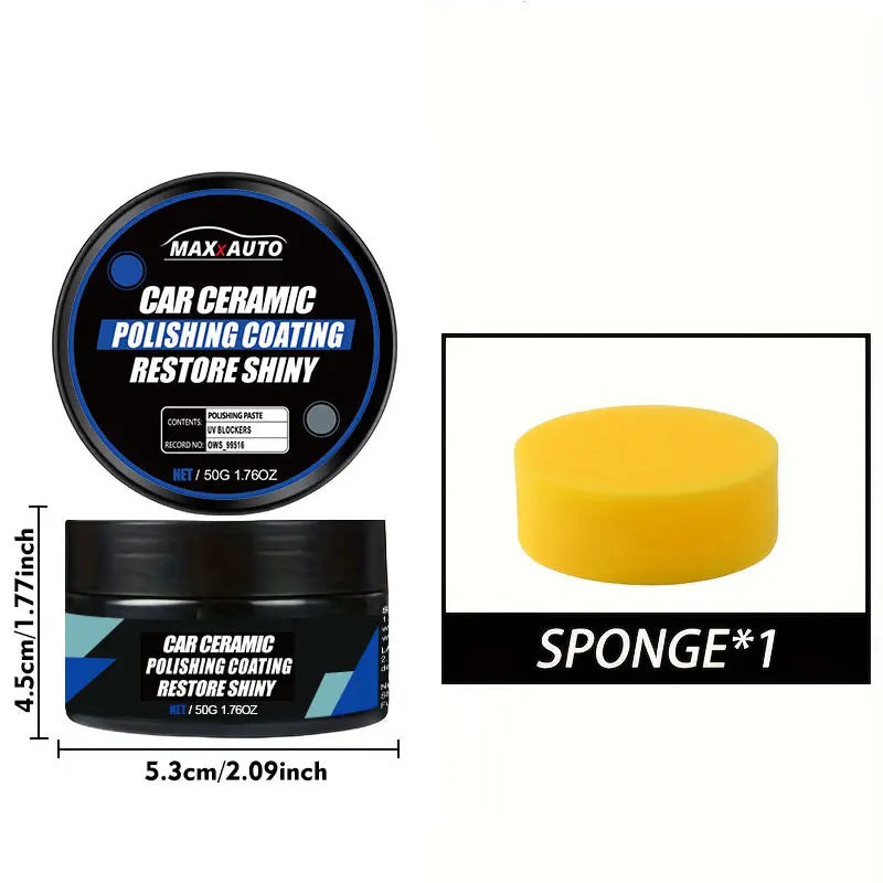 Car Ceramic Nano Wax Coating Auto Nano Crystal Hydrophobic Layer Anti-Scratches Car Polishing Scratch Repair Coating Wax