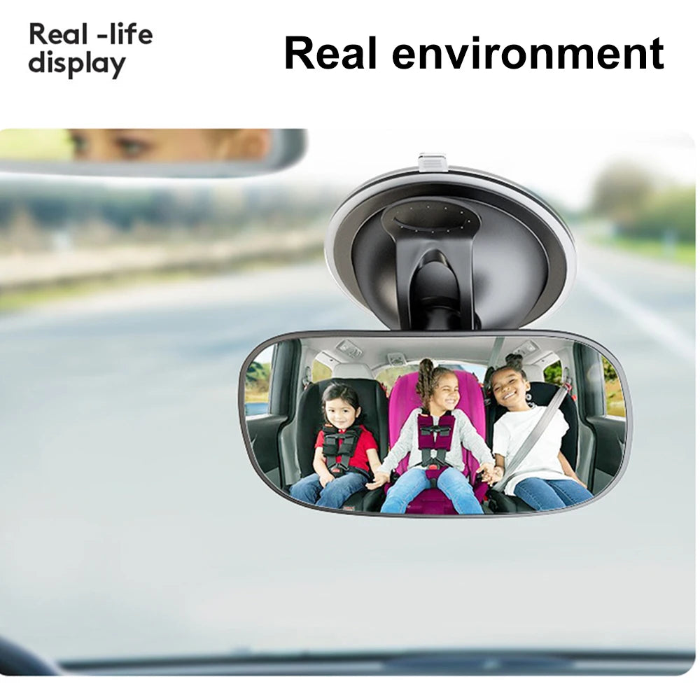 Car Safety View Back Seat Mirror Baby Car Mirror Infant Facing Rear Ward Child Care Safety Kids Monitor Car Rearview Mirror