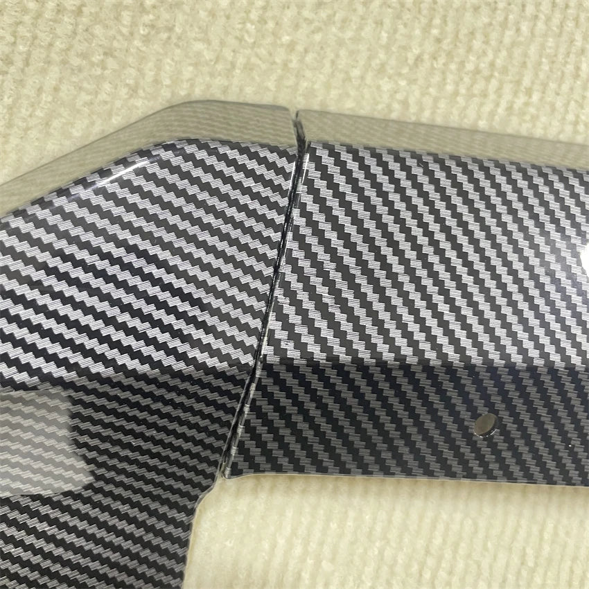 Car Front Bumper Splitter Lip Body Kit Spoiler Diffuser Black Accessories For BMW 3 Series G20 LCI M Sport 320i 325i 2023+