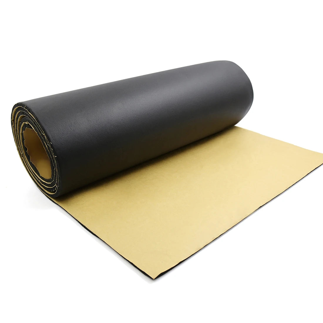 Uxcell 200X50cm 5mm 8mm 10mm 10.76sqft Car Acoustic Foam Floor Tailgate Sound Insulation Deadener Mat Noise Reduction Pad Black