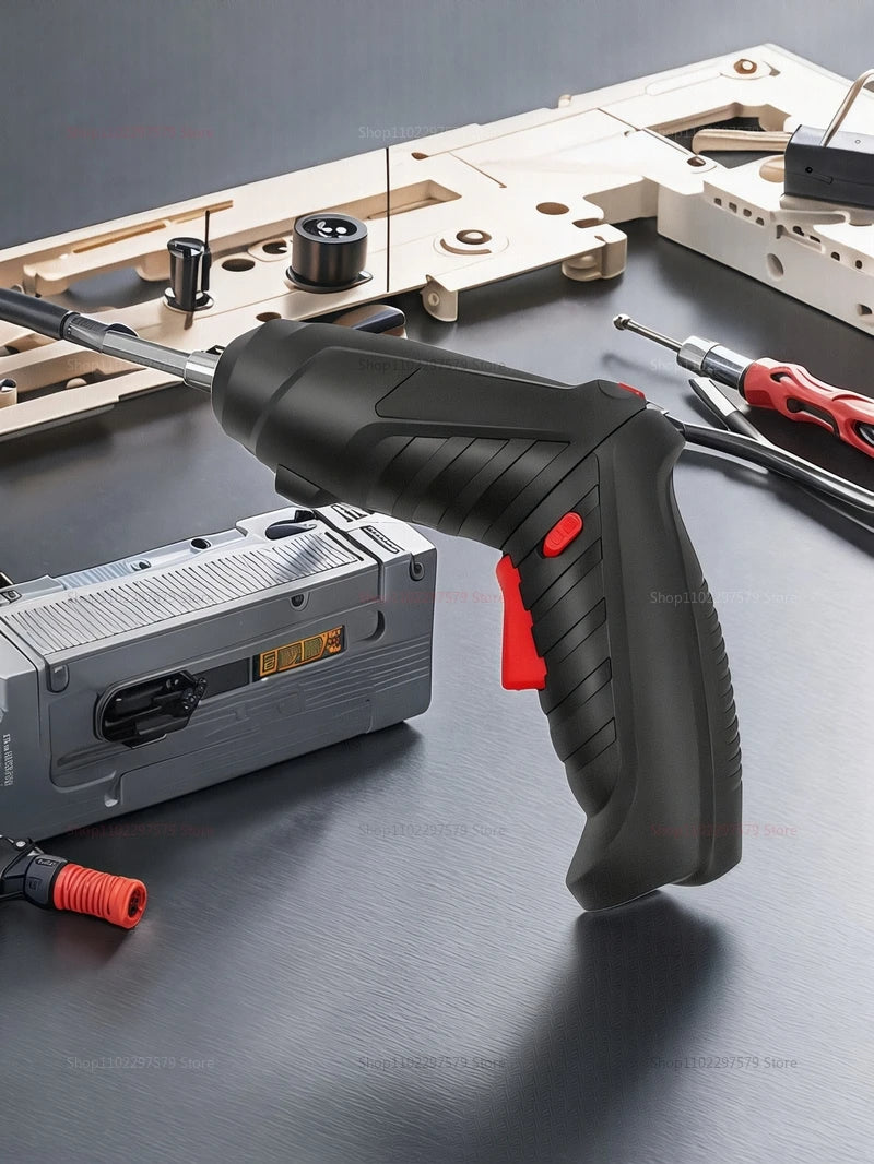 47 PCS Electric Screwdriver Set 36V Cordless Rechargeable Power Tool with 1800mAh Battery for Home Household Maintenance