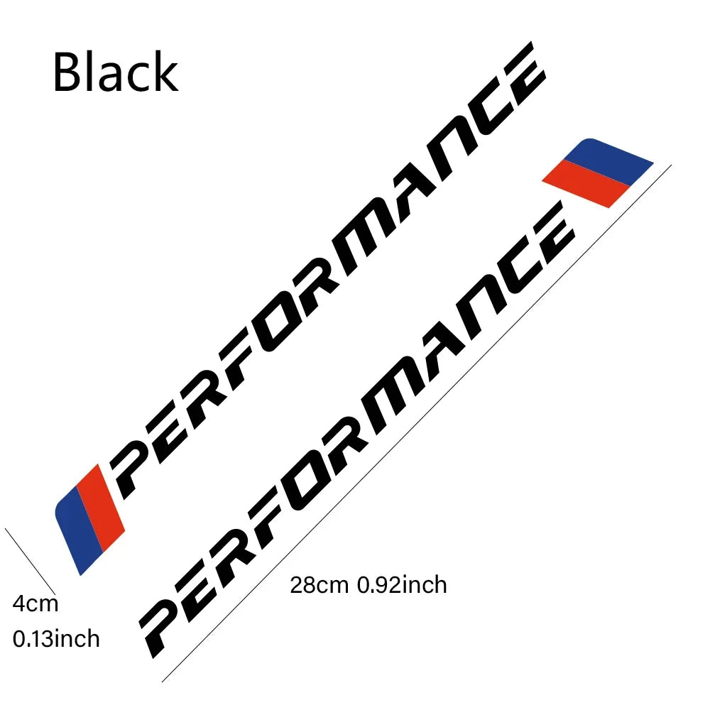 Car Performance Stickers Car Waterproof Personalized Decoration Sticker Auto Body Decal for Transformation Car Accessories