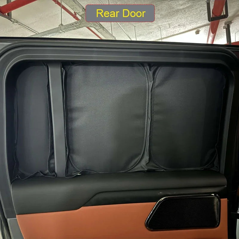 Car Black Window Privacy Sunshade Anti-UV Heat Insulation For ROX 01 JISHI 2021-Present Auto Protect Cover Interior Accessory
