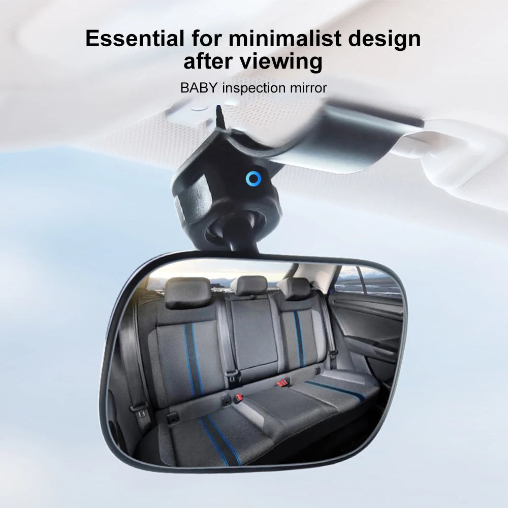 Car Safety View Back Seat Mirror Baby Car Mirror Infant Facing Rear Ward Child Care Safety Kids Monitor Car Rearview Mirror