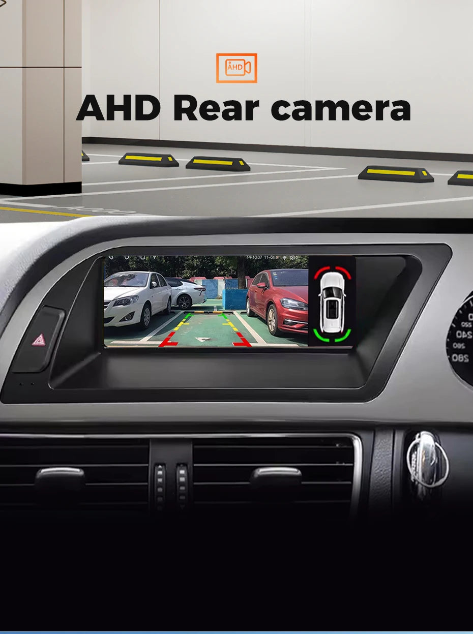 wireless carplay Android auto bluetooth car stereo radio for audi a4 b8 a5 S4 Multimedia Player Navigation GPS touch screen RHD