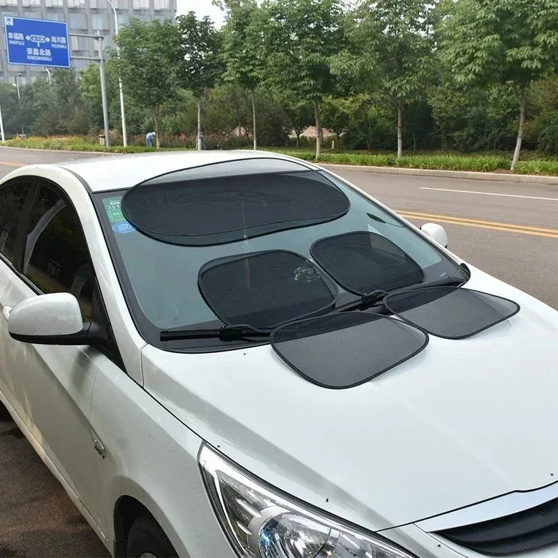 1PC Universal Car Sunshade | Foldable Windshield Visor Reflector | Auto Window Sun Protection Accessory