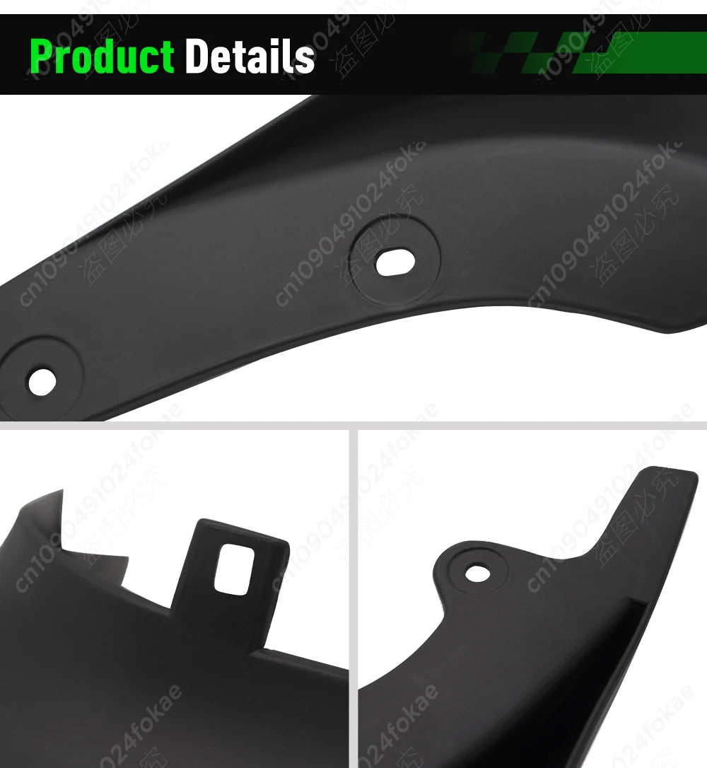 FOR High Quality ABS Plastics Automobile Fender Mudguards Mud Flaps For Porsche Cayenne 9PA 2008 2009 2010