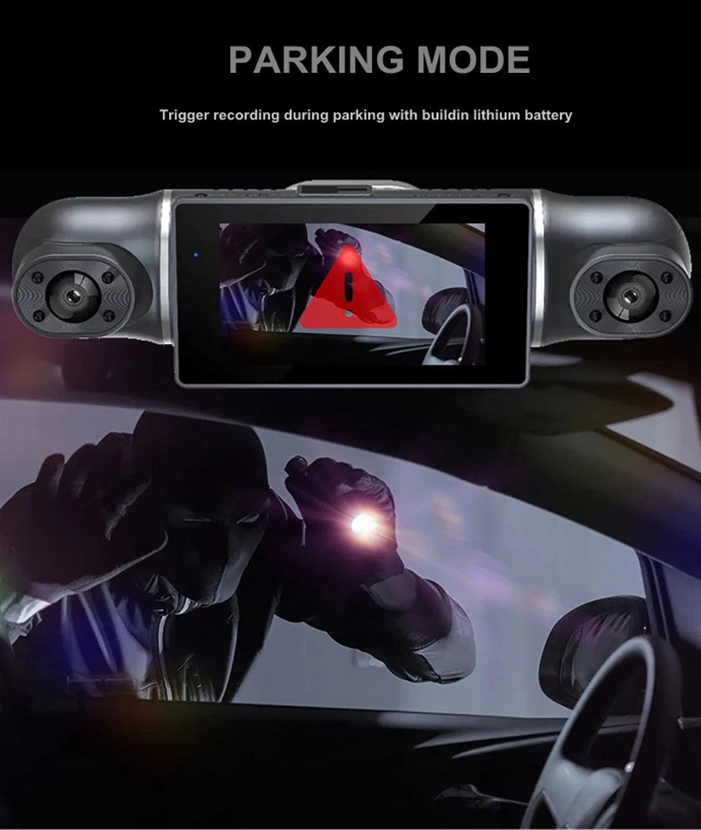 4Camera Car DVR 4*1080P 360 Degrees Video Recorder WIFI GPS Dash Cam Front right left Rear View camera 24h Parking Monitor Gift