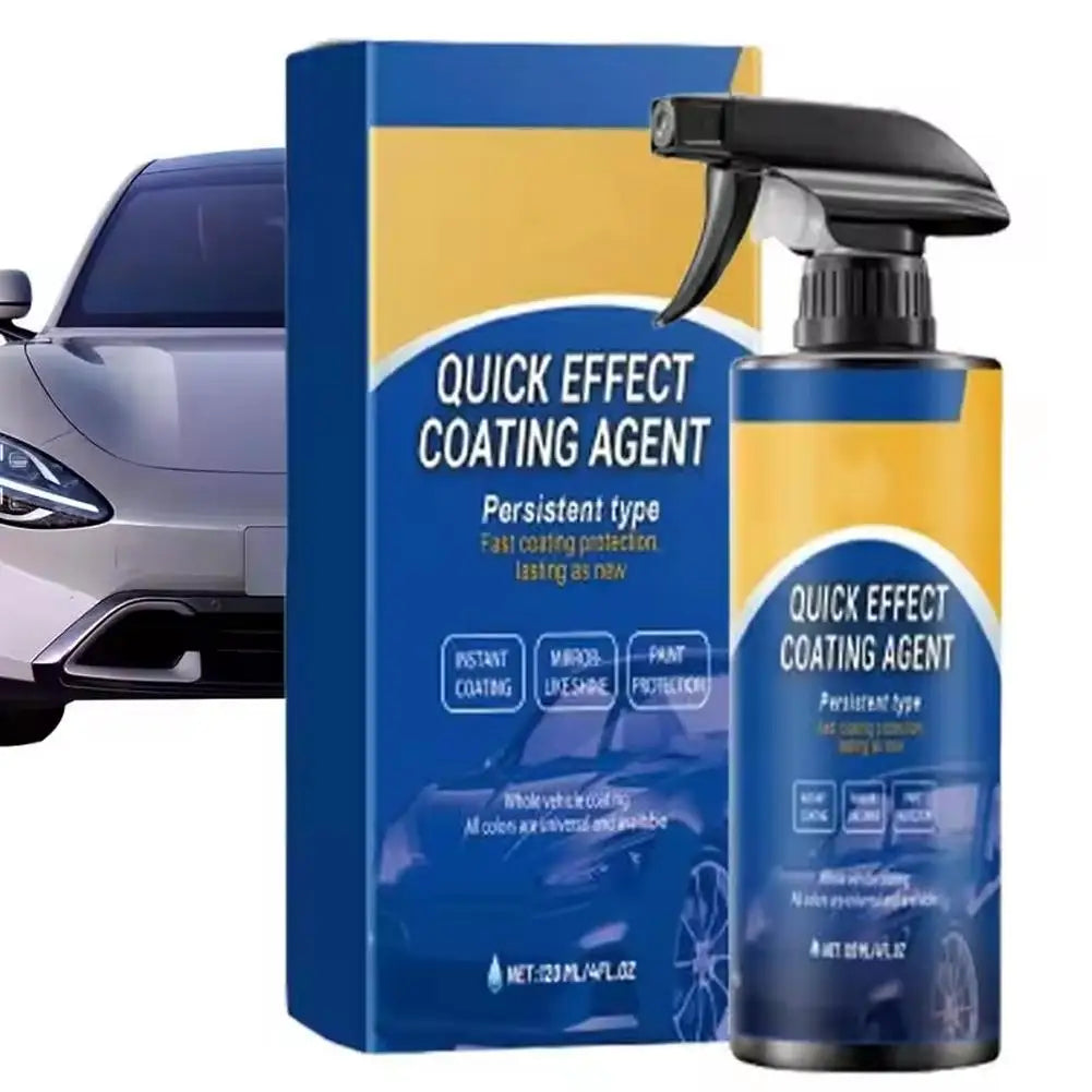 120ml Car Coating Spray Waterless Fast-Acting High-Protection Fast-Acting Car Scratch Remover Long-Lasting And Durable
