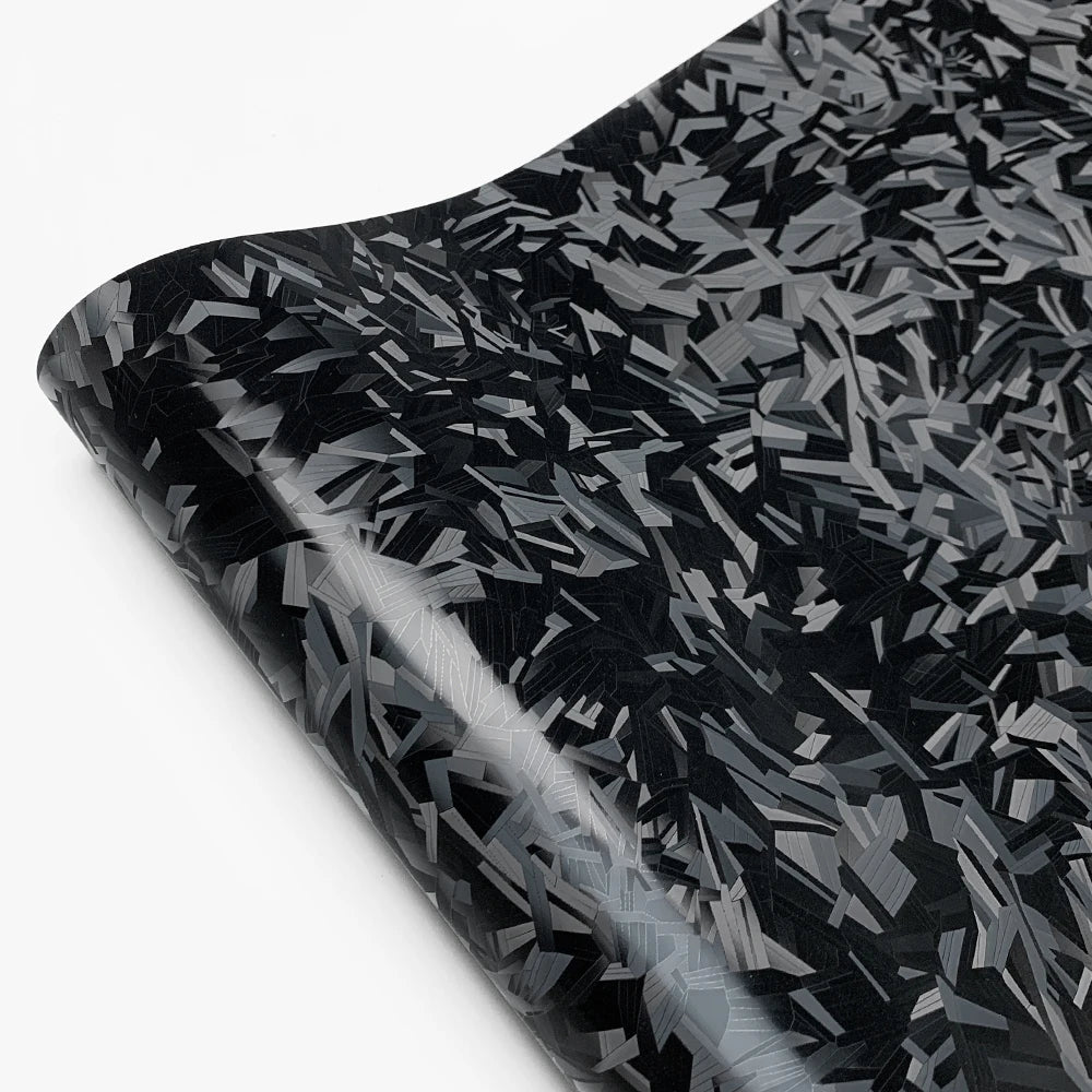 9D Carbon Fiber Car Sticker Self Adhesive Glossy Black Vinyl Wrap Film Anti-Scratch Auto Decoration Sticker for Cars Accessories