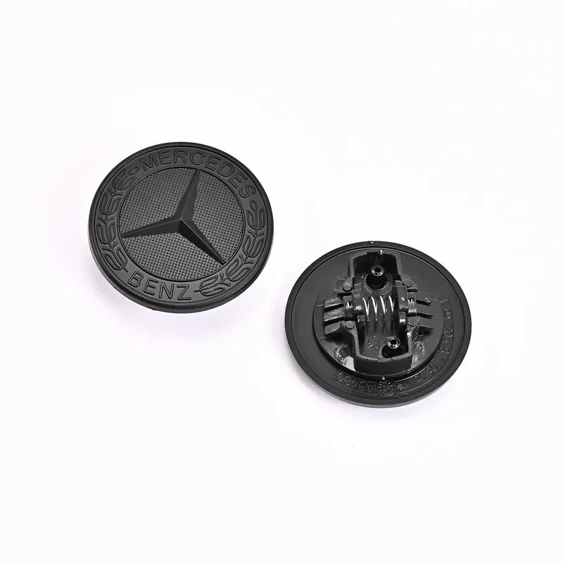 Car Metal 57mm Flat Hood Emblem Front Badge Logo For Mercedes Benz AMG W212 W213 W205 W177 W247 W176 CLS CLA CLK CLG GLS X253