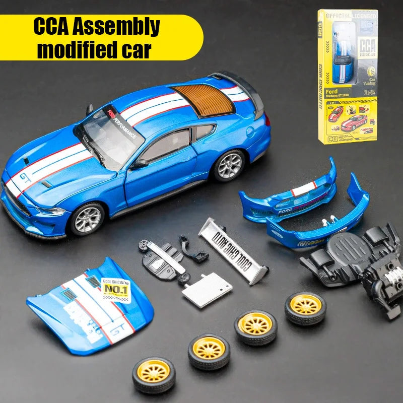 CCA alloy GT track sports car model, DIY modification, body parts disassembly and assembly, free replacement