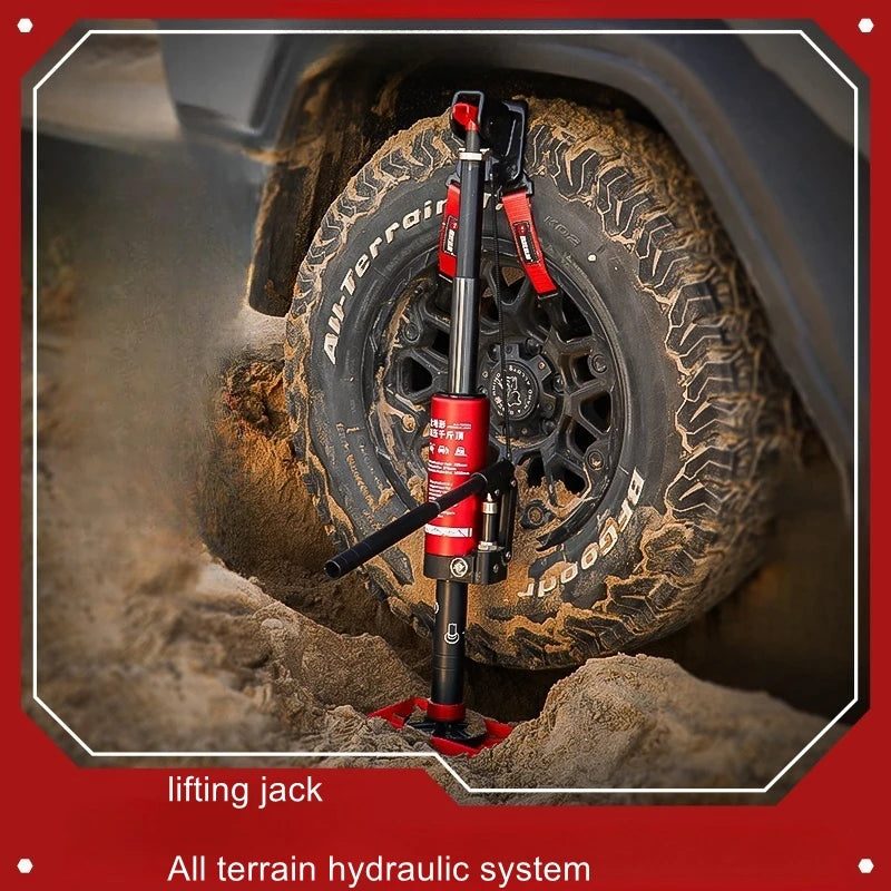 Hydraulic jack adjustable extrication across the desert vertical rescue tool car off-road vehicle multipurpose