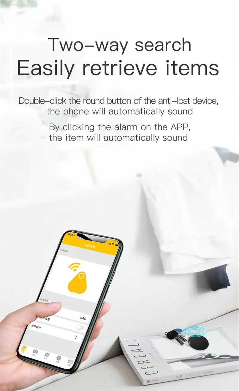 2025 New Hot Mini GPS Tracker, Bluetooth 5.0 Smart Anti-Lost GPS, Car Tracking iOS Android Smart Find Loc