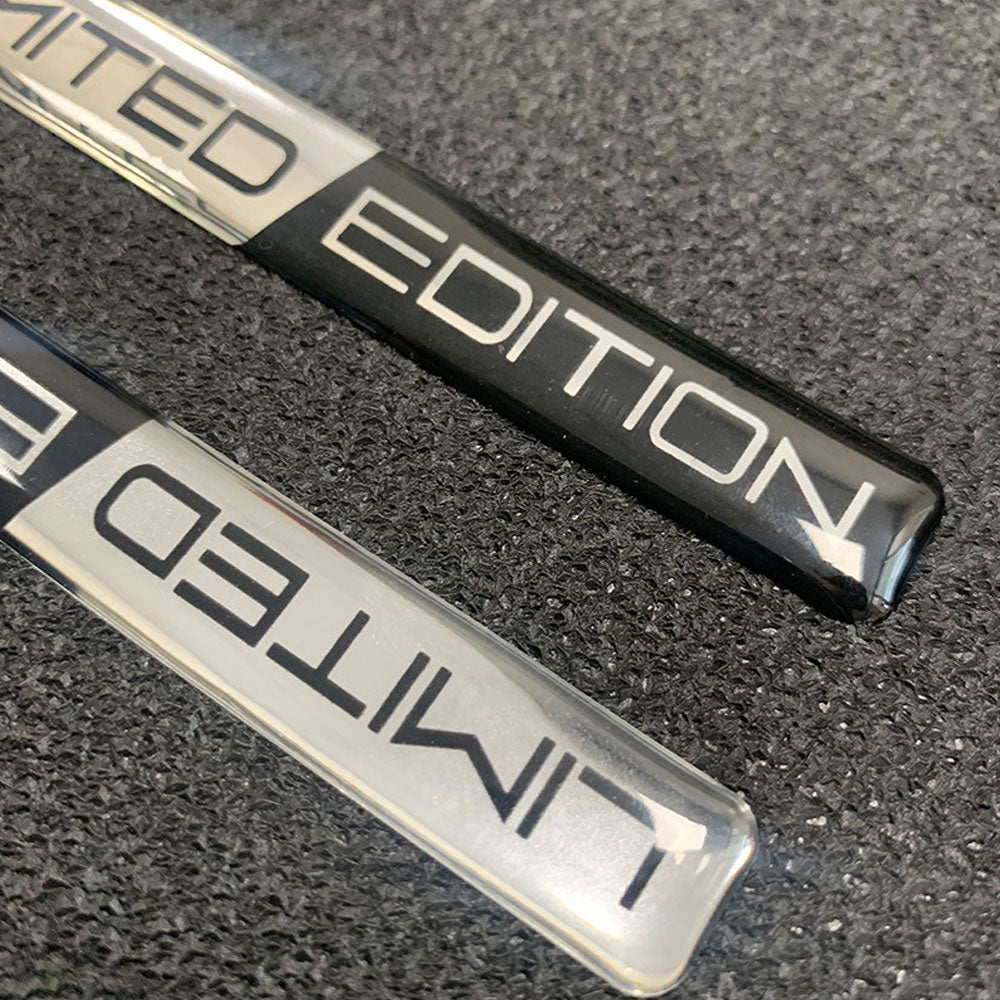 1 Pair 3D Emblem Limited Edition Styling Car Stickers Badge Decal Sticker Auto Door Bumper Trunk Body Side Decor Sticker