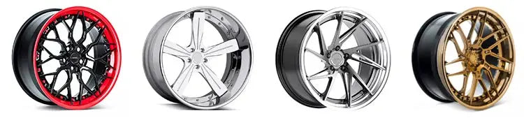 For Audi BMW Deep Lip Concave Chrome Aluminum Wheels 19 20 21 22 24 26 Wheel Spokes 5x114.3 5x112 5x130 Car Wheels