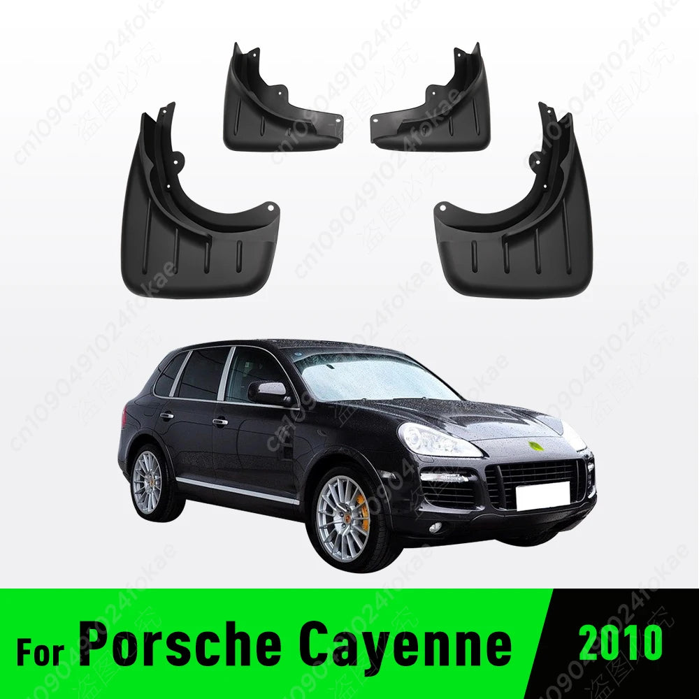 FOR High Quality ABS Plastics Automobile Fender Mudguards Mud Flaps For Porsche Cayenne 9PA 2008 2009 2010