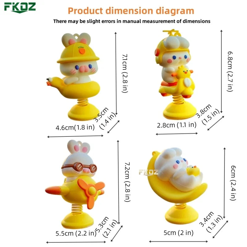 Shake Happy Creative Car Ornament Electric Car Shaking Ornament Personalized Car Relaxation Fun Ornament Desktop Decoration