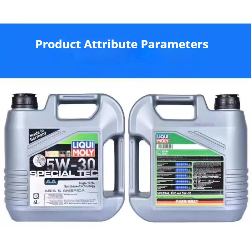 LIQUI MOLY AA 5W30 fully synthetic motor oil is of high quality
